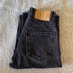 High waisted Zara mom jeans